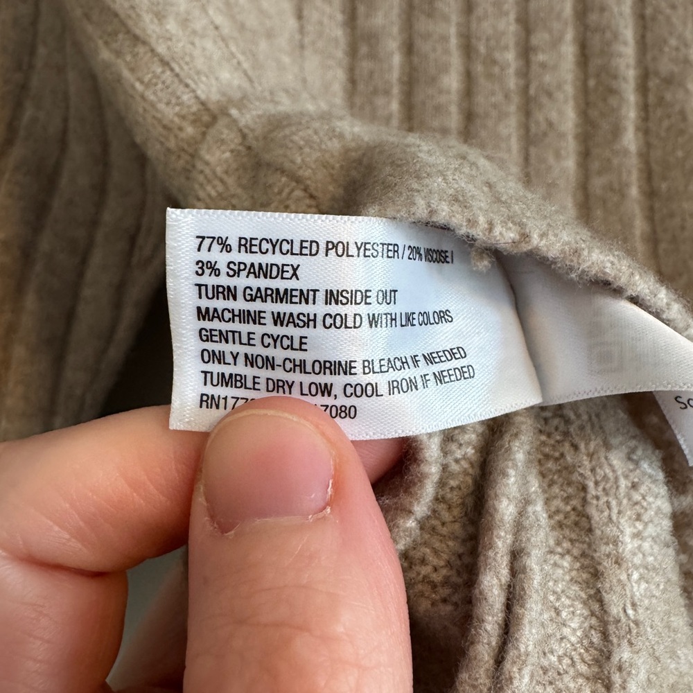 Universal Thread Ribbed Turtleneck Sweater - Picture 6 of 6